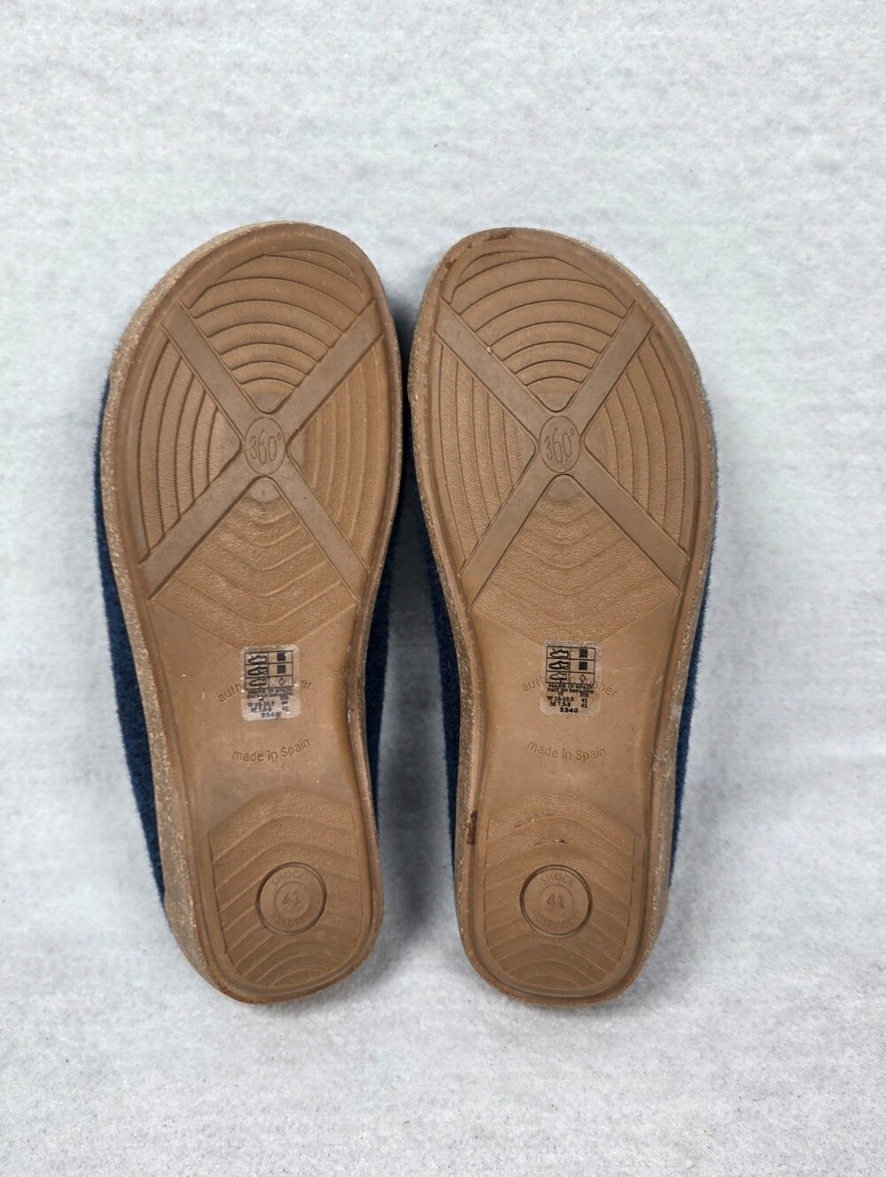 TAOS Women's Woolma Indoor Outdoor Slip on Clog in Blue Size 41 - Picture 7 of 7
